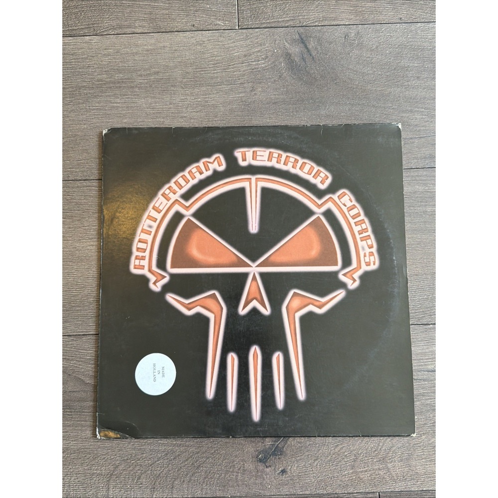 Rotterdam Terror Corps Megrave God Is A Gabber 12" Vinyl Single Record Paranoid